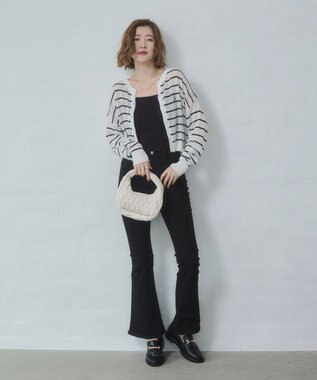 WEGO U.S. POLO ASSN.別注 シアーカーデ ホワイトボーダー