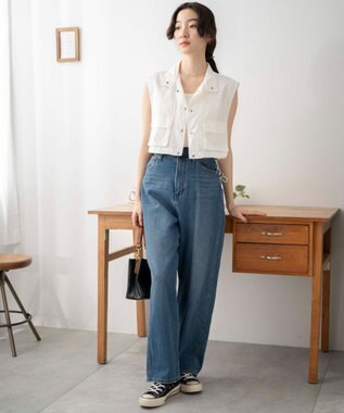 WEGO ミリタリーナイロンショートベスト ホワイト