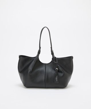 TOPKAPI 【TREASURE TOPKAPI】ソフトレザー センターステッチ 2way トートバッグ ブラック