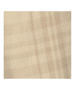 MOONBAT estaa とろーりマフラー ナチュラルチェック／手洗い可 ベージュ