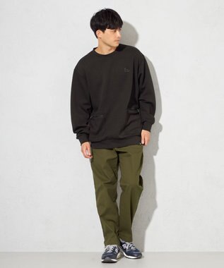 SHARE PARK MENS 【UNISEX】エアリッチダンボールクルーネック（L・XLサイズ） ブラック