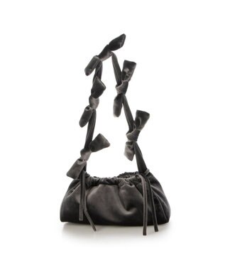 UNBILLION カカトゥ kakatoo / ベルベットリボンバゲットショルダーバッグ GY