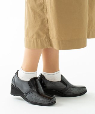 ASICS WALKING ペダラ レディース 3E ブラック系