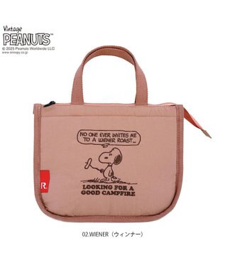 ROOTOTE 8426【スヌーピー】IP.サーモキーパー.デリ.ピーナッツ-0E 02： ウィンナー