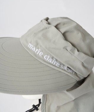 FILA GOLF／marie claire 【marie claire SPORT】 UVハット グレー