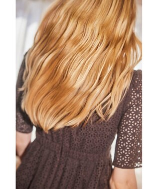 TOCCA 【洗える・消臭】FLOWER OF ZELLIGE ドレス コーヒーブラウン