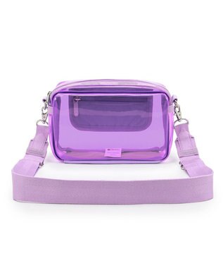 LeSportsac CLEAR E/W PHONE CROSSBDY/クリアライラック クリアライラック