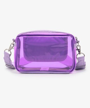 LeSportsac CLEAR E/W PHONE CROSSBDY/クリアライラック クリアライラック
