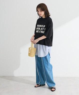 Green Parks ・ＳＵＧＡＲ　ＳＰＯＯＮ　ミニウラケプリントＴＥＥ Black