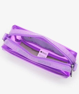 LeSportsac CLEAR E/W PHONE CROSSBDY/クリアライラック クリアライラック