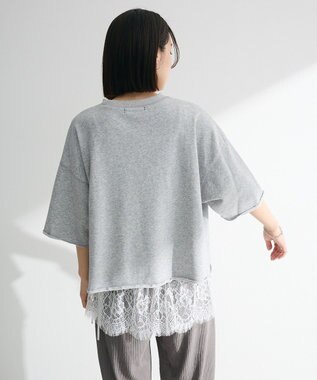 Green Parks ・ＳＵＧＡＲ　ＳＰＯＯＮ　ミニウラケプリントＴＥＥ Gray Mixture