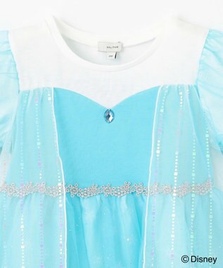 ANY KIDS 【ディズニープリンセス/フローズン】なりきりワンピース サックスブルー（エルサ）