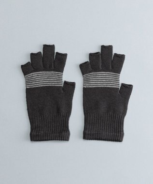 ORuKuBET 【UNISEX】ウォーキング・ランニンググローブ / CABOTO【温度調整/再帰反射素材使用・日本製】 ダークグレー