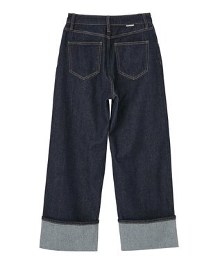 AMERICAN HOLIC ロールアップデニムパンツ One Wash