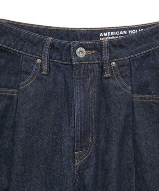 AMERICAN HOLIC ロールアップデニムパンツ One Wash