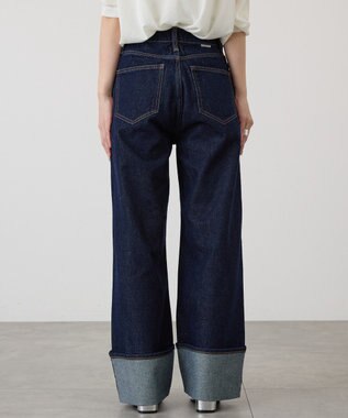 AMERICAN HOLIC ロールアップデニムパンツ One Wash