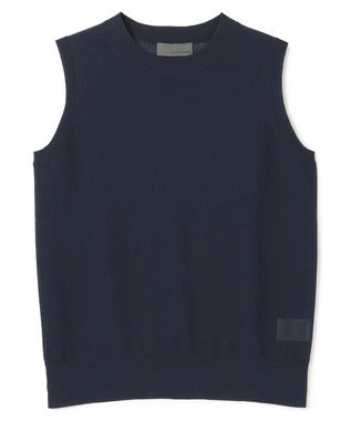  【手洗い可】シアー ノースリーブニット（uncrave STANDARD）