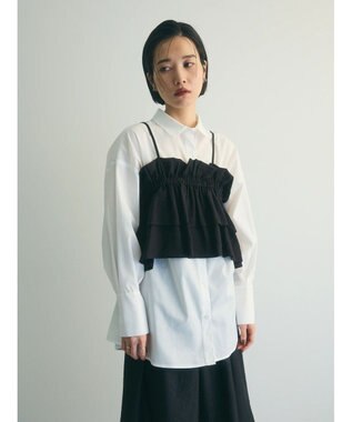 Green Parks armonia.ビスチェセットシャツチュニック Black