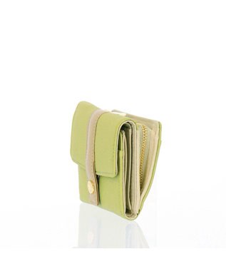 IBIZA フェリース　三つ折り財布 黄緑