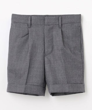 J.PRESS KIDS 【110-130cm】ウールサージ ハーフパンツ グレー系