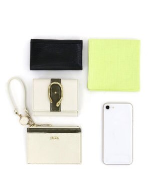 IBIZA アニマーダ　牛革　ポシェット（フクロウ） ライトグレー