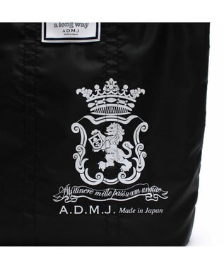 A.D.M.J. 【ナイロン】デービス/サブバッグM ブラック