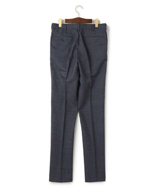 J.PRESS MEN 【KING SIZE】トリートメントウール ストレッチムリネドビー スラックス ダルブルー系