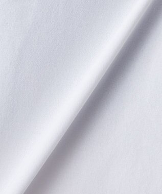 Chacott EasyCare+ノーカラーシャツ ホワイト