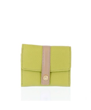 IBIZA フェリース　三つ折り財布 黄緑