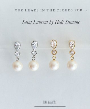 Phoebe 【痛くないシリーズ/金属アレルギー対応】ルナドロップパールライトフィットイヤリング　ゴールド ゴールド