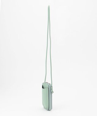 LA BAGAGERIE 【MONICA】サイドノットスクエアポシェット グリーン