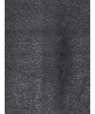 Te chichi ラメシャギークルーネックカーディガン チャコールグレー