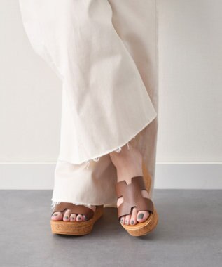 INTER-CHAUSSURES 【ITALIAN SHOEMAKERS】厚底ミュールサンダル