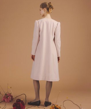 TOCCA 【消臭】IN ROMANCE ロングコート ピンク系