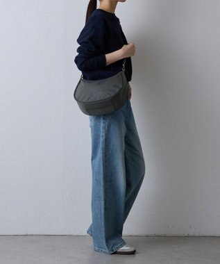 russet ＜360g/撥水性あり＞ コーデュラナイロン2wayショルダーバッグ(CE-1537) Gray