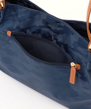 LA BAGAGERIE シャドージャカード A4トートバッグ ネイビー