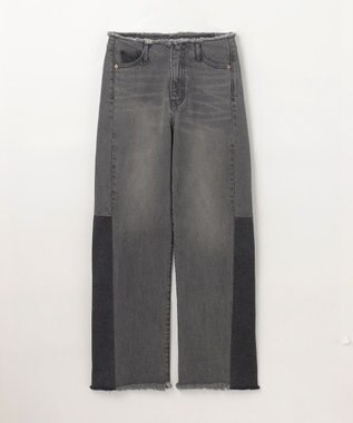 GRACE CONTINENTAL ベルトレスデニムパンツ ブラック