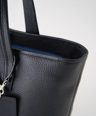 MIYABIYA セカンドエフォート シュリンクレザートートバッグ ブラック