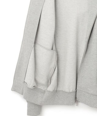 J.PRESS MEN フルジップパーカー ライトグレー系