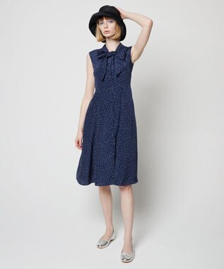 TOCCA 【WEB限定＆洗える！】RAINY SEASON ドレス ネイビー系5