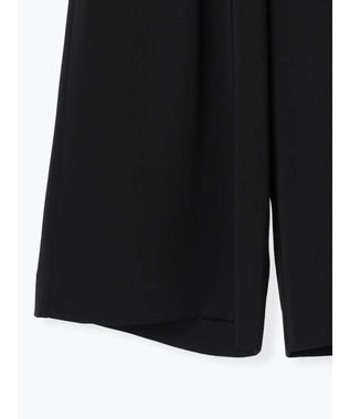 Te chichi タックポケットワイドクロップトパンツ ブラック