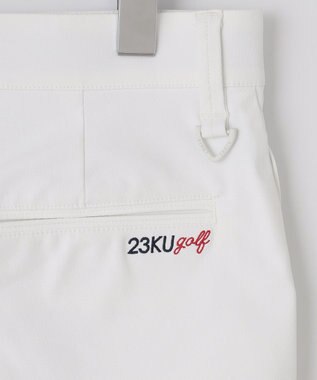 23区GOLF 【MEN】【ストレッチ】スケトラドビー フルレングスパンツ ホワイト系