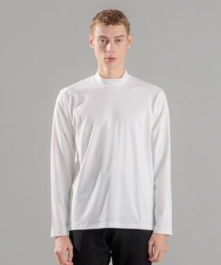 JOSEPH HOMME コンパクトストレッチジャージー    モックネックカットソー ホワイト系