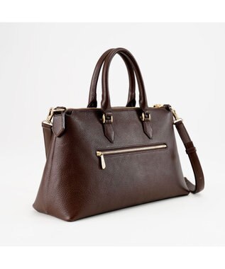 IBIZA アクセソリオ　牛革　2WAYバッグ 濃茶