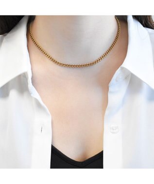 blancotokyo 【金属アレルギー対応】キヘイチェーンネックレス LINK ゴールド