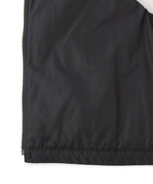 23区 S 【撥水加工/洗える】中綿 ショートパディング ベスト ブラック系