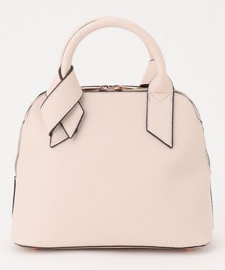 LA BAGAGERIE 【maison vert】 【超軽量/多収納】リボンハンドル2WAYバッグ アイボリー