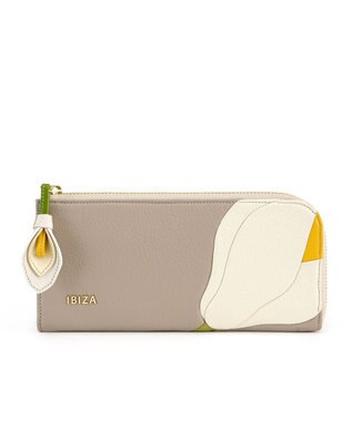 IBIZA プレーサ　L字ファスナー長財布