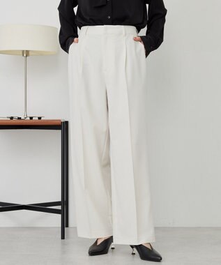 AMERICAN HOLIC 美・美・美ワイドパンツ Ivory