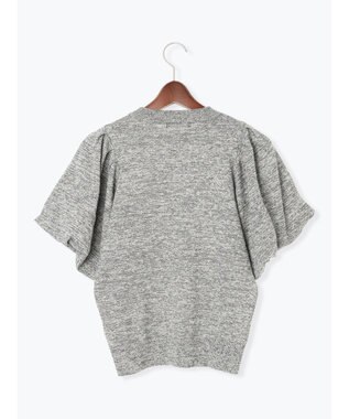 Te chichi バルーンスリーブメランジニット グレー